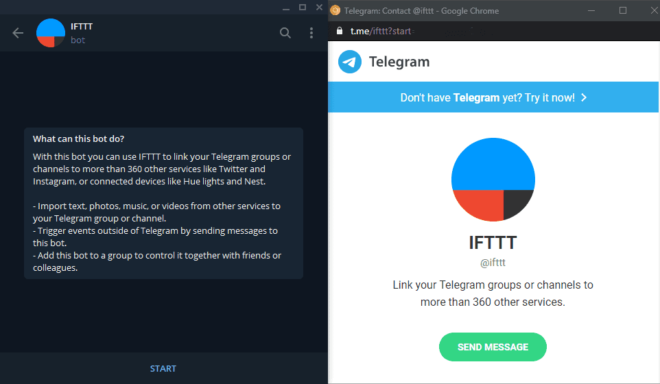 IFTTT Bot