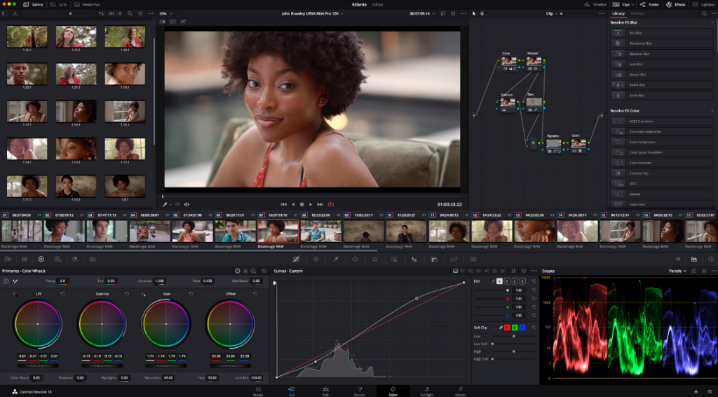 программа DaVinci Resolve