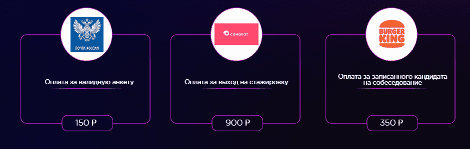 офферы трудоустройства