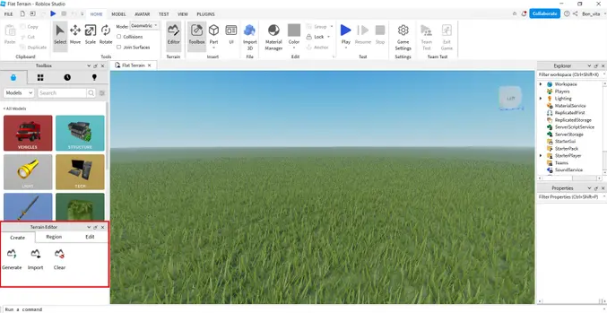 roblox Terrain Editor