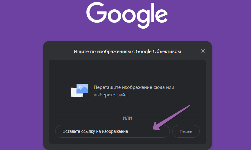 поиск по фото google