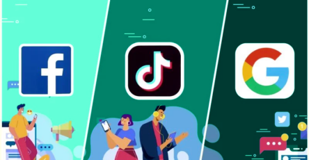 tiktok google facebook