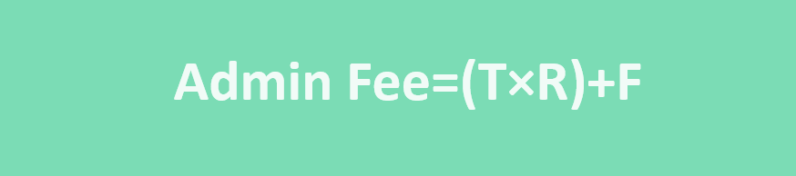 формула admin fee