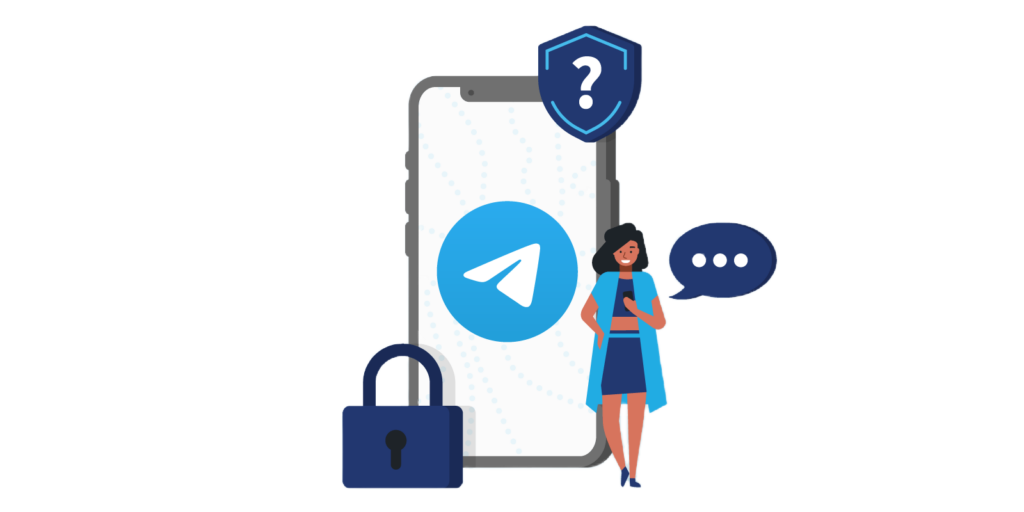 защита данных telegram