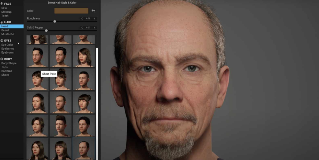Unreal Engine MetaHuman