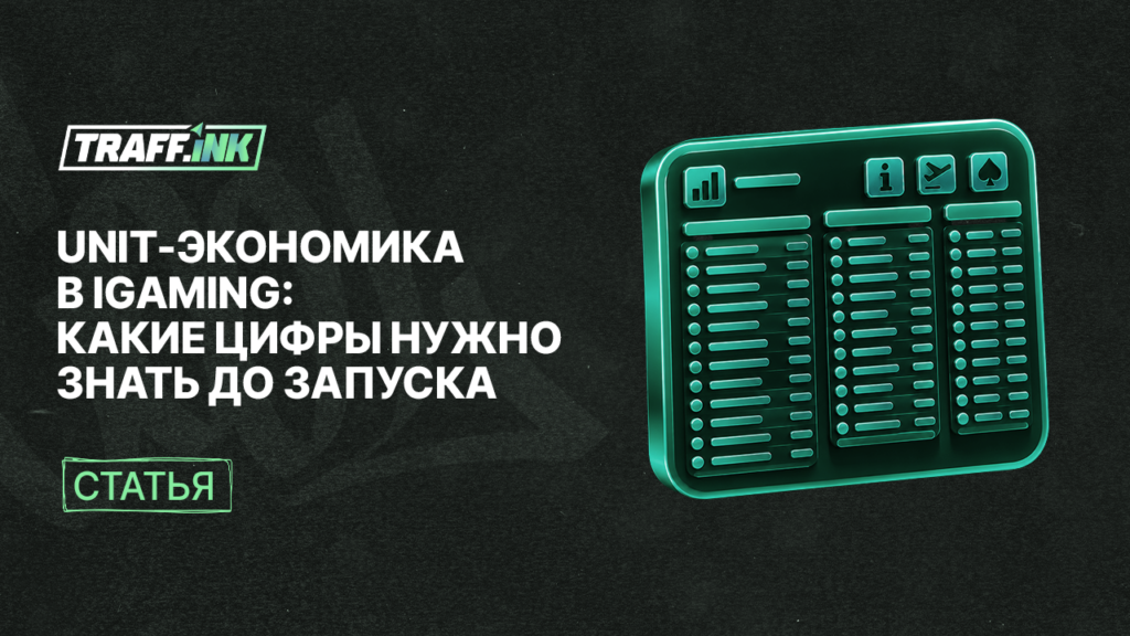 Unit-экономика в iGaming